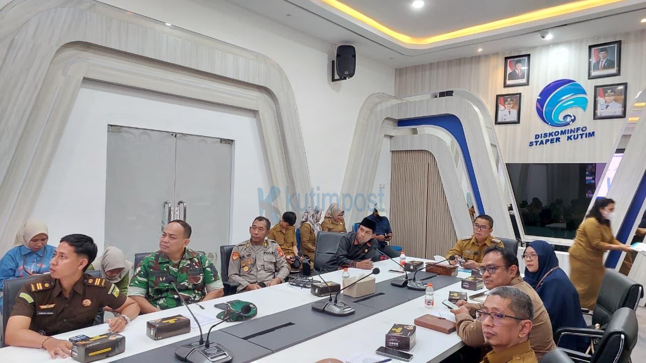 Pemkab Kutim Ikuti Rakor Strategis, Inflasi, Hunian Rakyat dan Produk Halal Jadi Sorotan