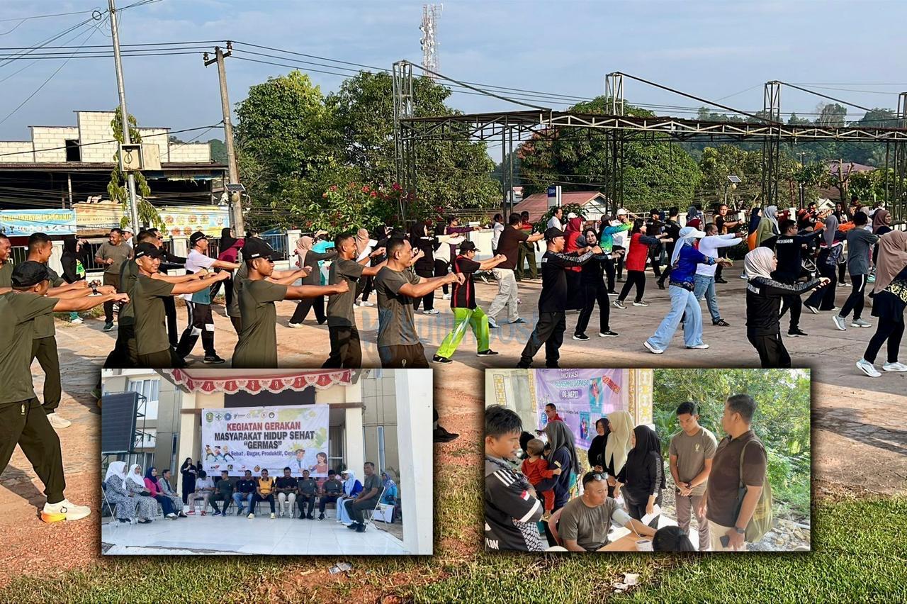 Kasi Log Brigif TP 32/Mangkalihat Hadiri Kegiatan Germas di Bengalon Kasi Log Brigif TP 32/Mangkalihat Hadiri Kegiatan Germas di Bengalon