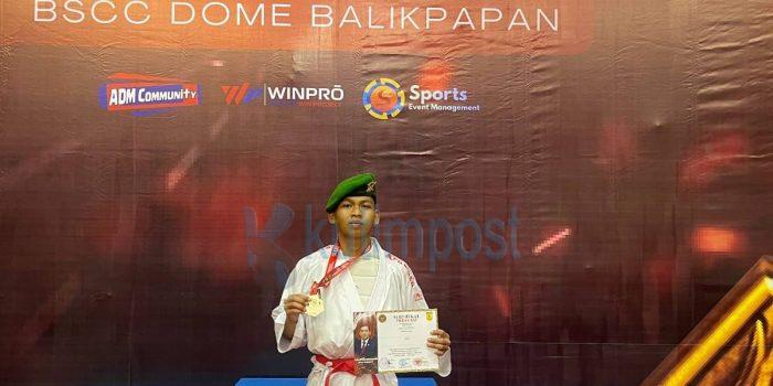 Keren! Prajurit Brigif TP 32/Mangkalihat Sabet Juara 2 Karate Piala Menhan 2026