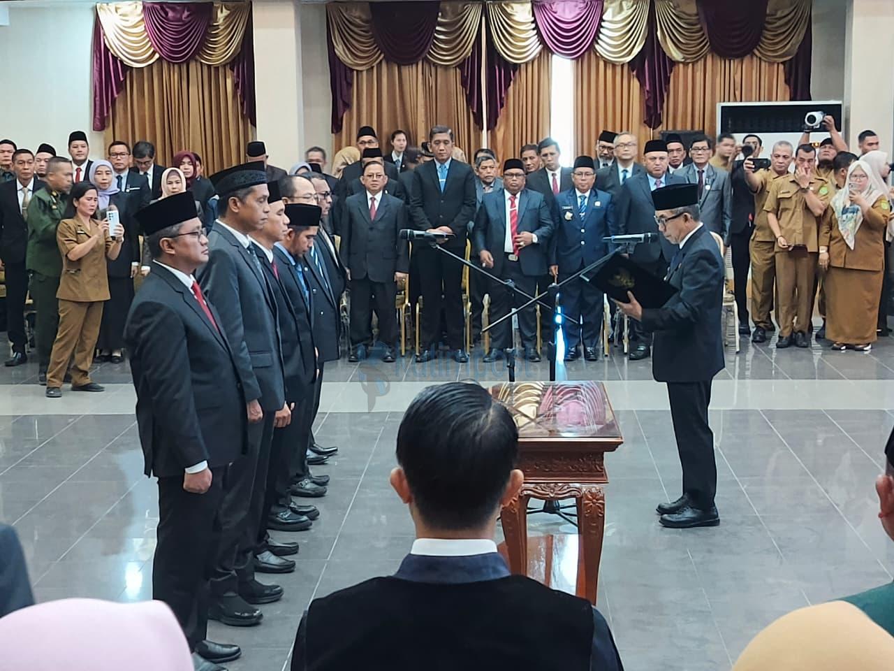 Ardiansyah Lantik Enam Pejabat Pemkab Kutim