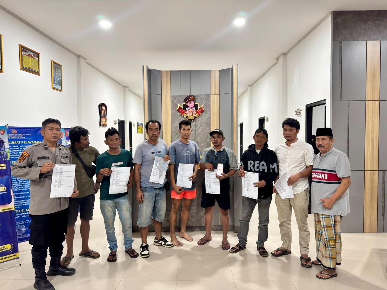 Problem Solving Berhasil, Polsek Sangatta Utara Mediasi Perselisihan Antrean BBM di SPBU Berakhir Damai