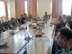 Sambut HUT Ke-1 Brigif TP 32/Mangkalihat, Rapat Koordinasi Matangkan Bakti Sosial hingga Turnamen Voli