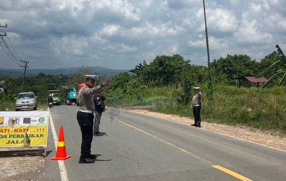 Patroli Turjawali Satlantas Kutim Sisir Sejumlah Titik Rawan, Pastikan Arus Lalu Lintas Berjalan Lancar