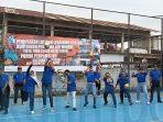 13 Tim Berebut Juara! Kapolres Kutim Resmi Buka Turnamen Voli Internal Hari Bhayangkara ke-80