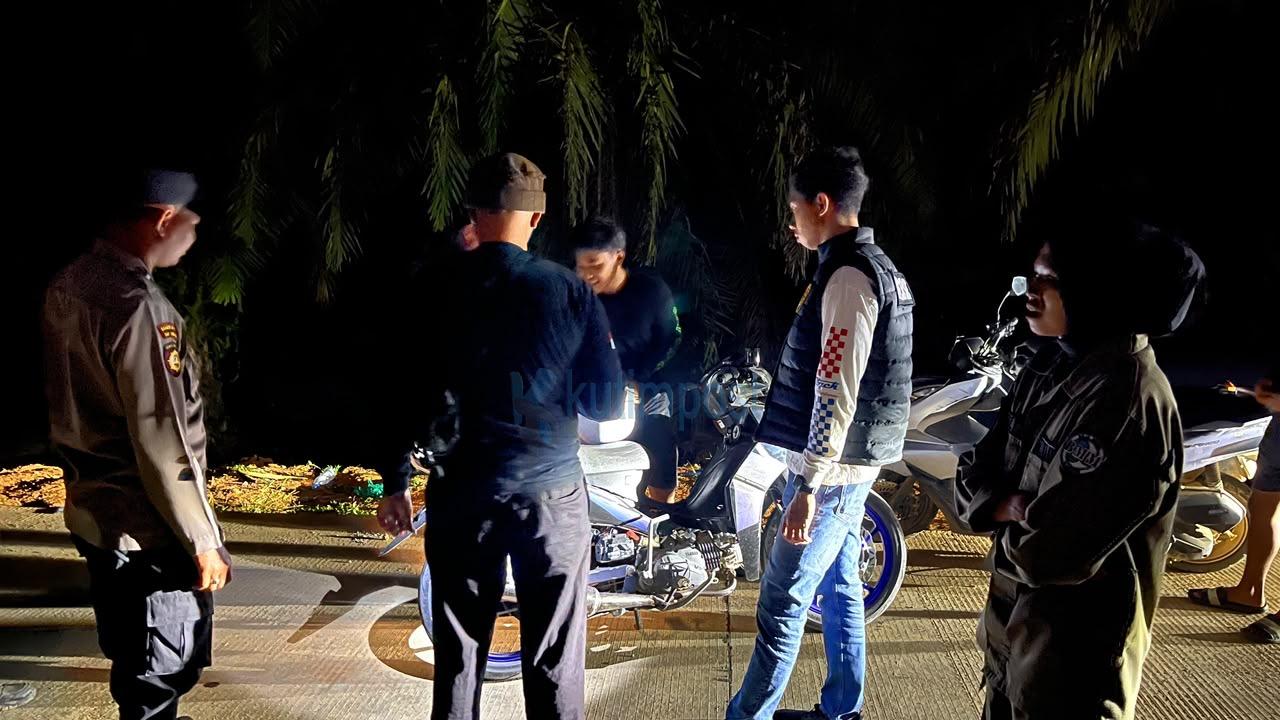 Patroli KRYD Malam Minggu, Polsek Sangkulirang Jaga Kamtibmas Tetap Aman dan Kondusif