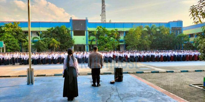Police Goes to School, Polsek Sangatta Utara Tanamkan Disiplin dan Cegah Bullying di SMPN 1 Sangatta