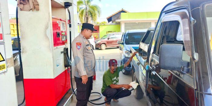 Cegah BBM Disalahgunakan, Polsek Sangatta Utara Perketat Pengamanan SPBU KM 01 Cegah BBM Disalahgunakan, Polsek Sangatta Utara Perketat Pengamanan SPBU KM 01