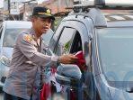 Gerakan Seribu Bendera Menggema di Sangatta! Forkopimda dan Kapolsek Turun ke Jalan