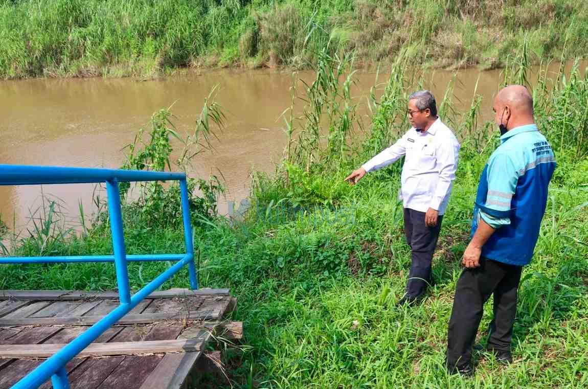 Dirut Perumdam Kutim Minta Jalur Ponton Intake Disiapkan
