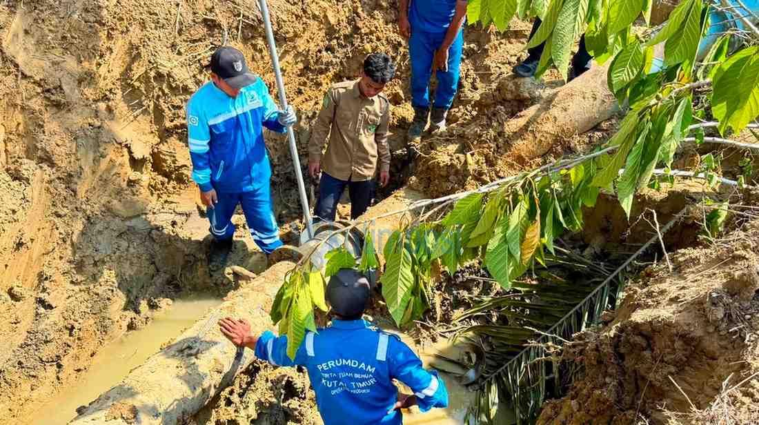 Air Bersih Sangkulirang dan Kaliorang Mulai Normal, SPAM KEK Maloy Optimalkan Suplai
