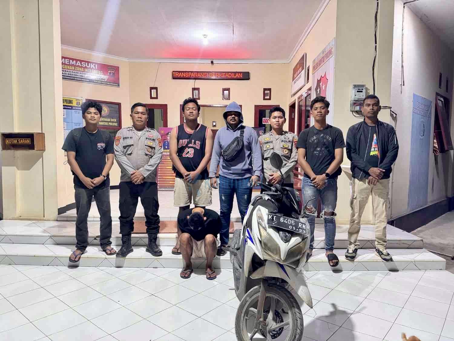 Curanmor di Masjid Assalam Sangatta Akhirnya Dibongkar Polsek Sangatta Utara