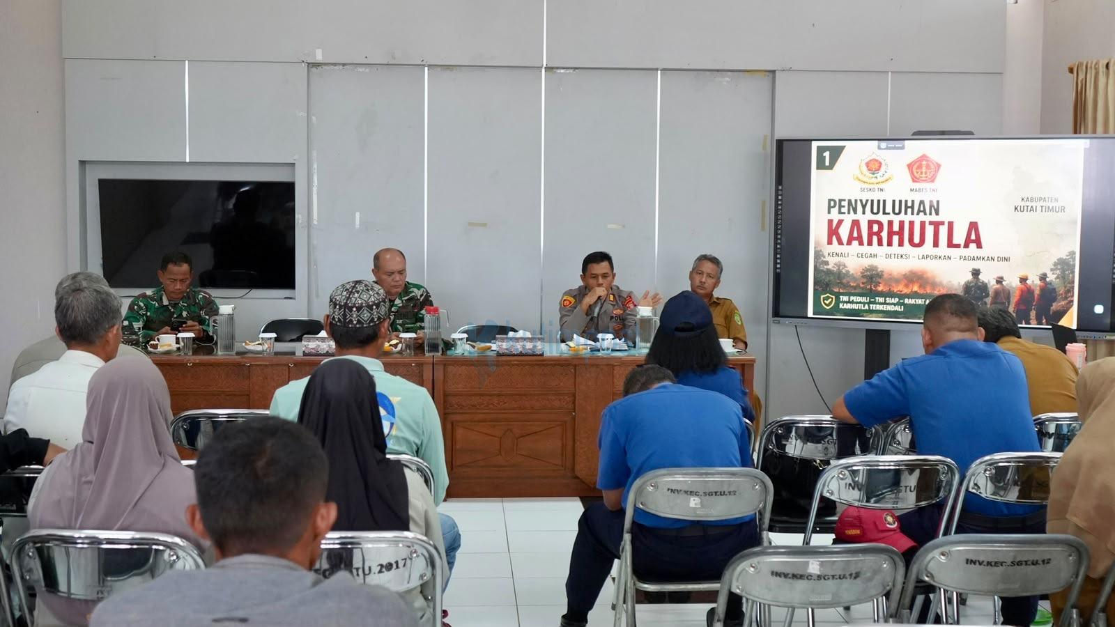 Kapolsek Sangatta Utara Imbau Warga Tak Bakar Lahan, Tiga Kasus Karhutla Diproses Hukum Kapolsek Sangatta Utara Imbau Warga Tak Bakar Lahan, Tiga Kasus Karhutla Diproses Hukum