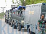 Kendaraan Militer Melintas di Jalan Yos Sudarso, Ikuti Latihan Antar Kecabangan YTP 614/RJP Kendaraan Militer Melintas di Jalan Yos Sudarso, Ikuti Latihan Antar Kecabangan YTP 614/RJP