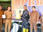 Tekan Dampak Karhutla, BPBD Kutim Salurkan APD ke Lanal Sangatta Tekan Dampak Karhutla, BPBD Kutim Salurkan APD ke Lanal Sangatta
