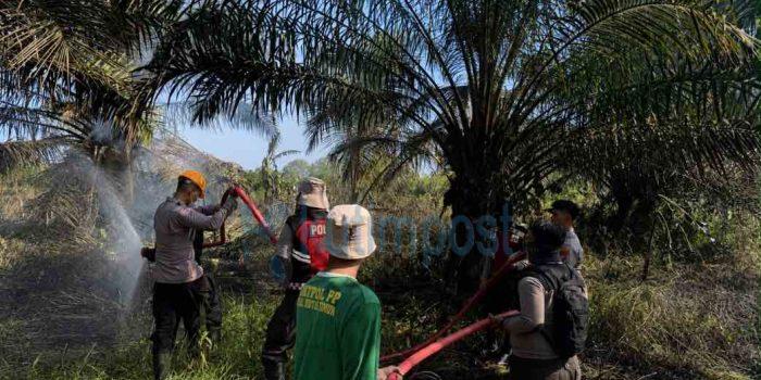 Polsek Sangatta Utara Siaga Cegah Karhutla Susulan