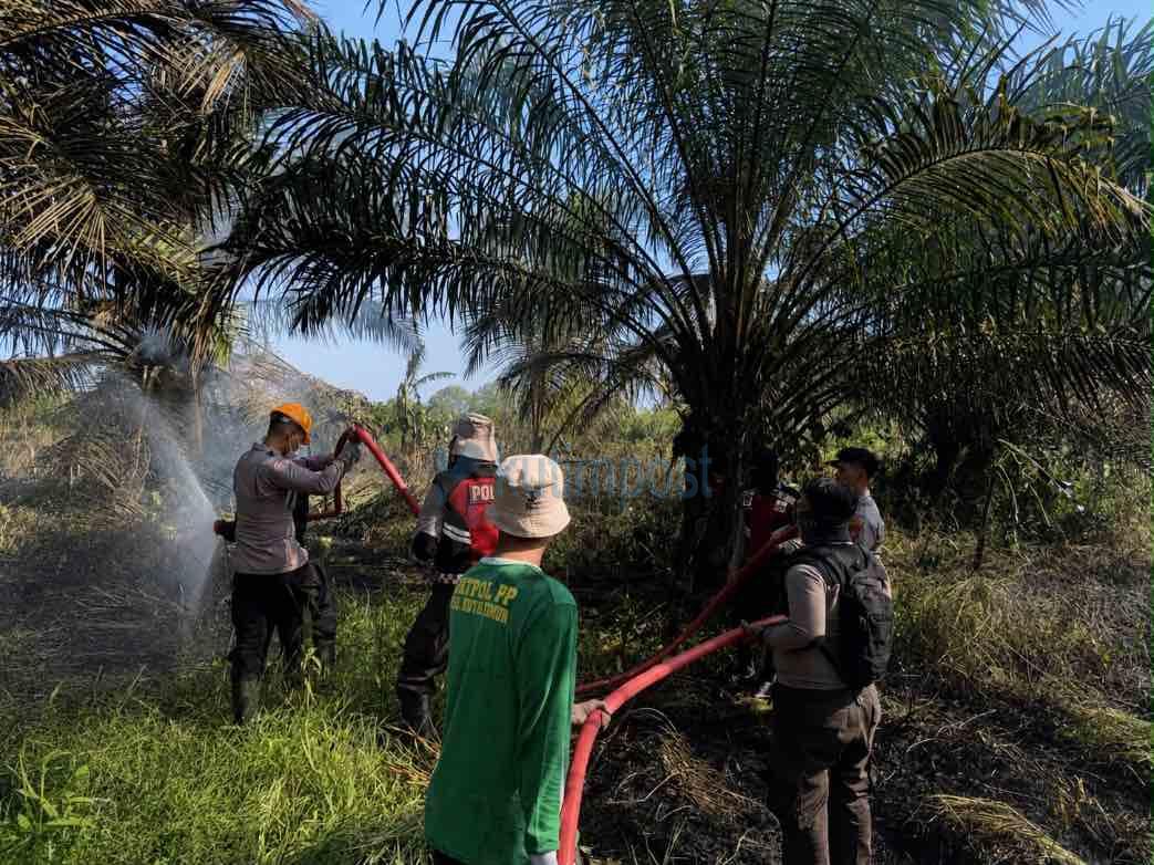 Polsek Sangatta Utara Siaga Cegah Karhutla Susulan Polsek Sangatta Utara Siaga Cegah Karhutla Susulan