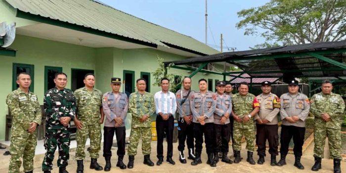 Polsek Sangatta Utara Sambangi Koramil, Perkuat Sinergitas TNI-Polri di HUT TNI ke-81