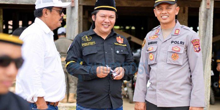 Polsek Sangatta Utara Amankan Pembukaan Erau Adat Pelas Benua Kutim 2026