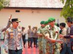 Danbrigif TP 32/Mangkalihat Sambangi Polres Kutim, Perkuat Sinergi TNI–Polri