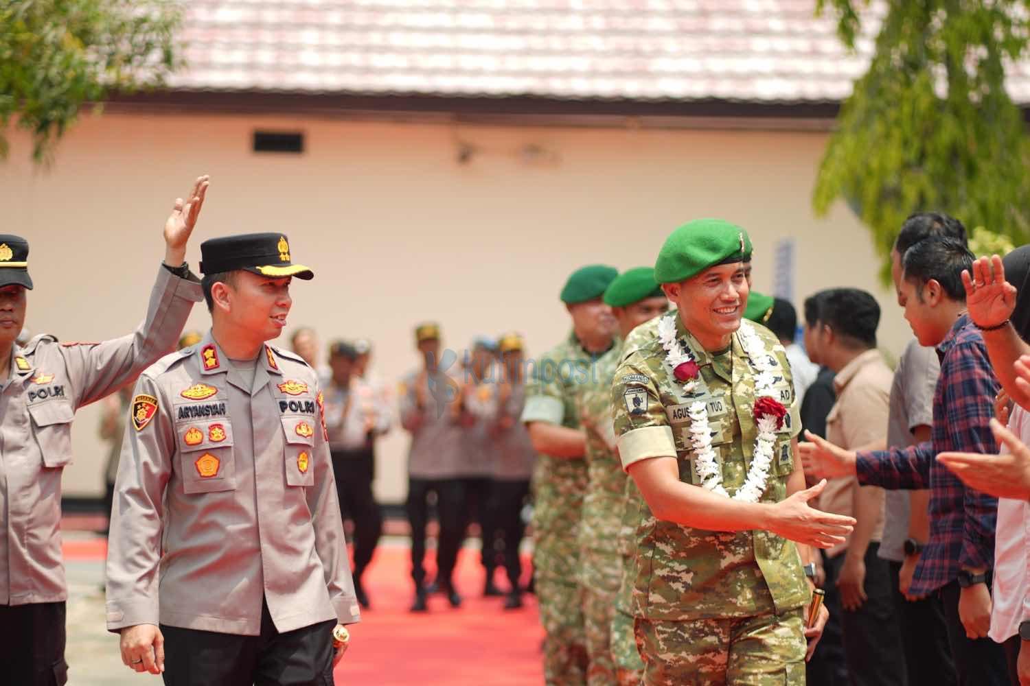 Danbrigif TP 32/Mangkalihat Sambangi Polres Kutim, Perkuat Sinergi TNI–Polri Danbrigif TP 32/Mangkalihat Sambangi Polres Kutim, Perkuat Sinergi TNI–Polri
